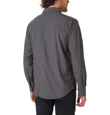 men's silver ridge long sleeve shirt