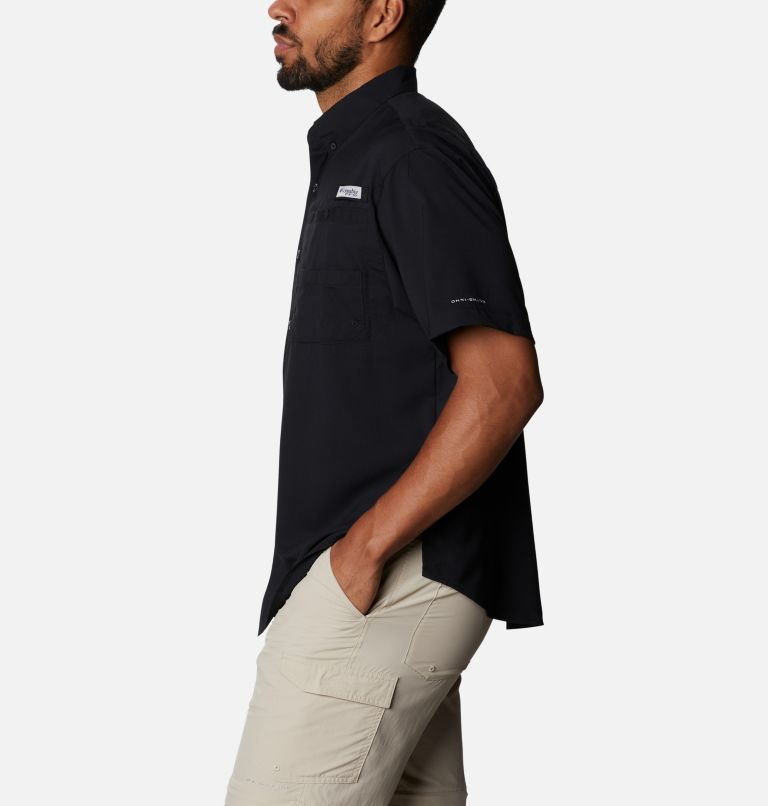 Men's Collegiate PFG Tamiami Short Sleeve Shirt - Tall - Alabama, Color: ALA - Black, image 3