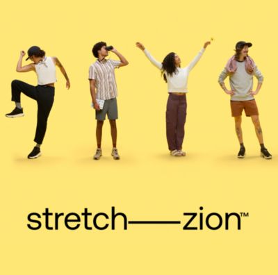 an image of prAna's Stretch Zion collection