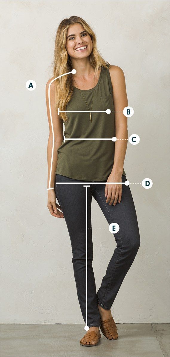 Size Charts prAna